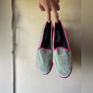 NEW PIEDATERRE Modigliani Bicolor pink and grey size 42